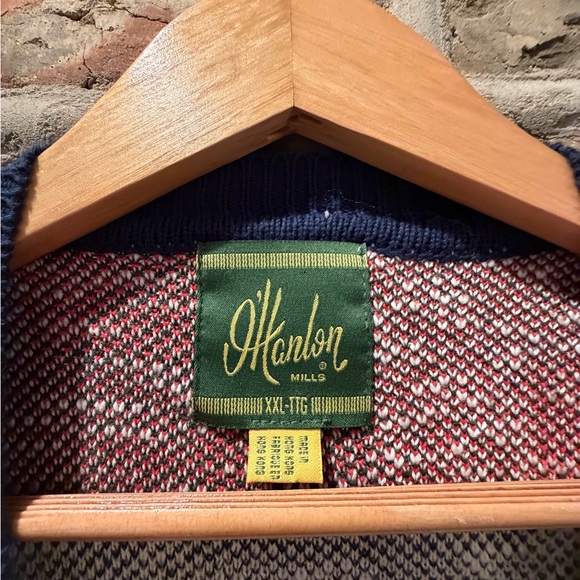 Patchwork Crewneck Sweater for Men - Picture 3 of 3